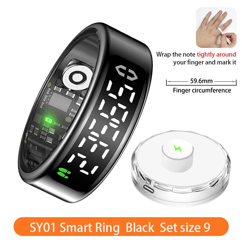 SY01 Smart Ring With LED Screen