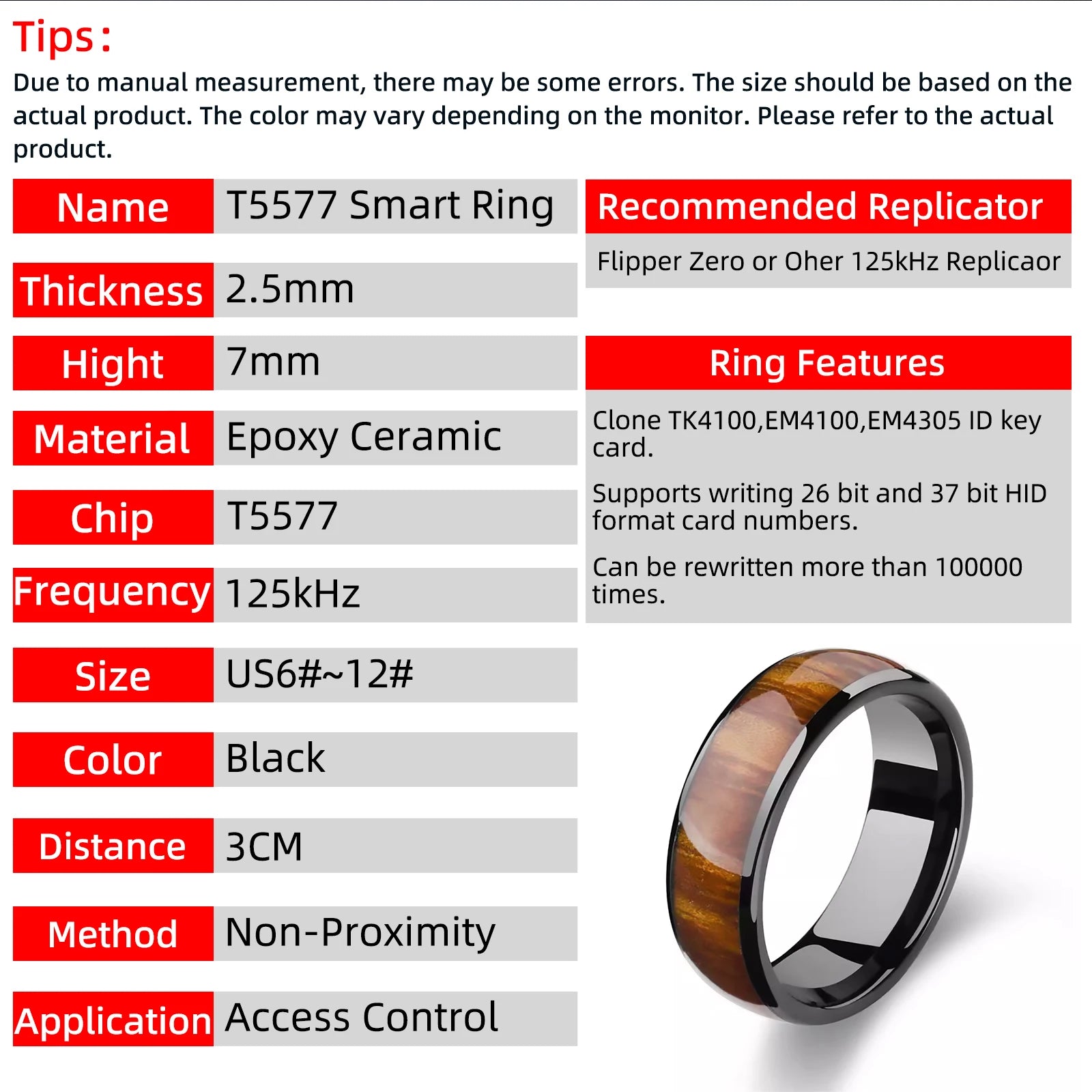Smart Finger Ring