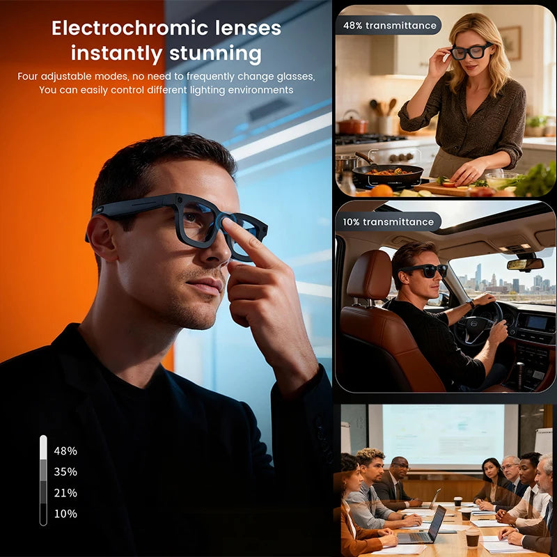 Smart Glasses HD Open IA