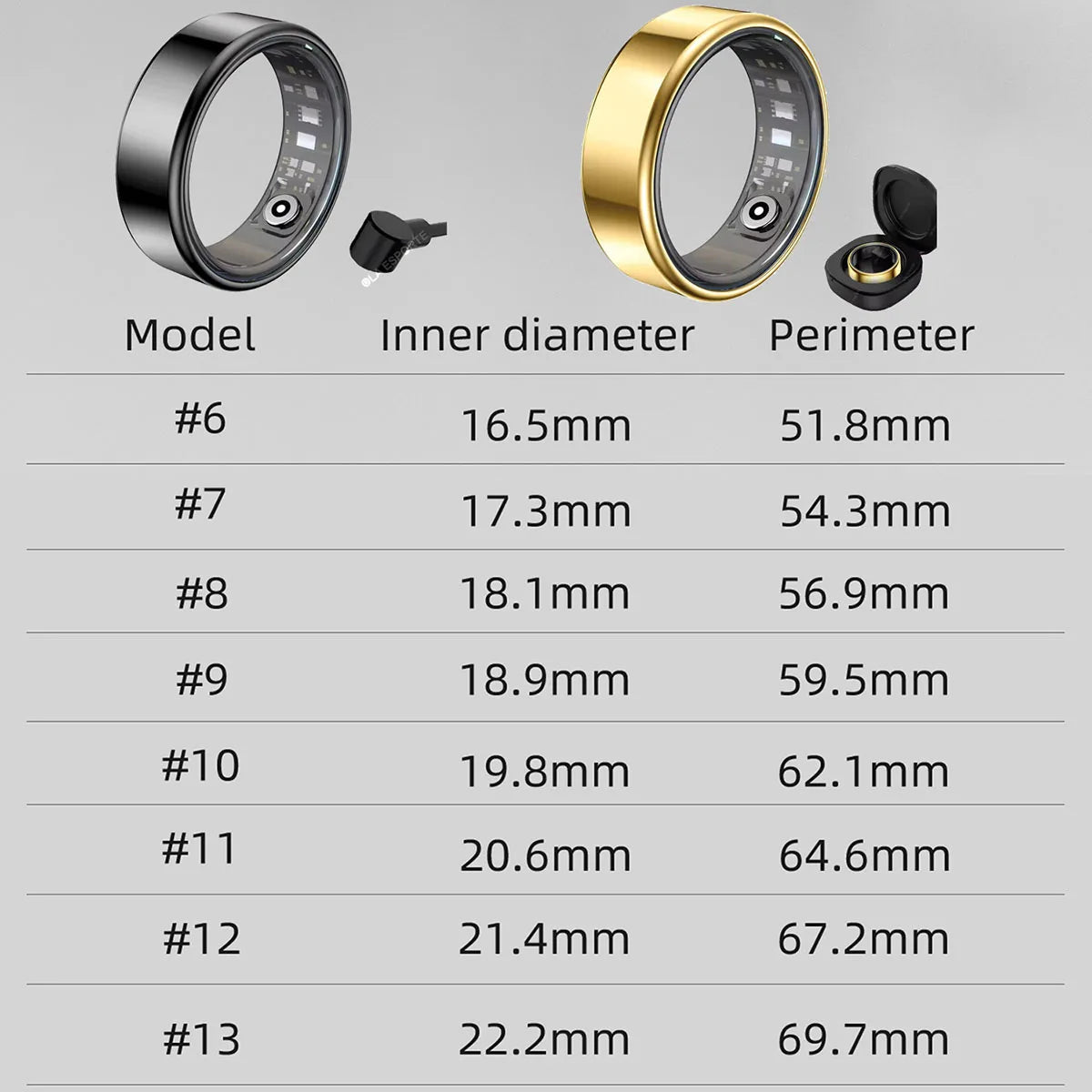 New Smart Ring Waterproof