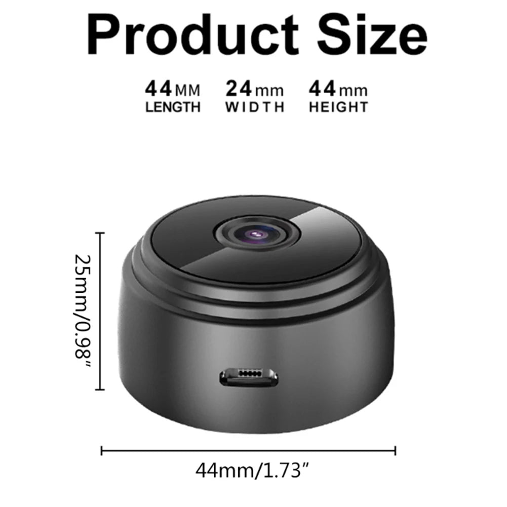 WiFi Smart Camera Night Vision Mini