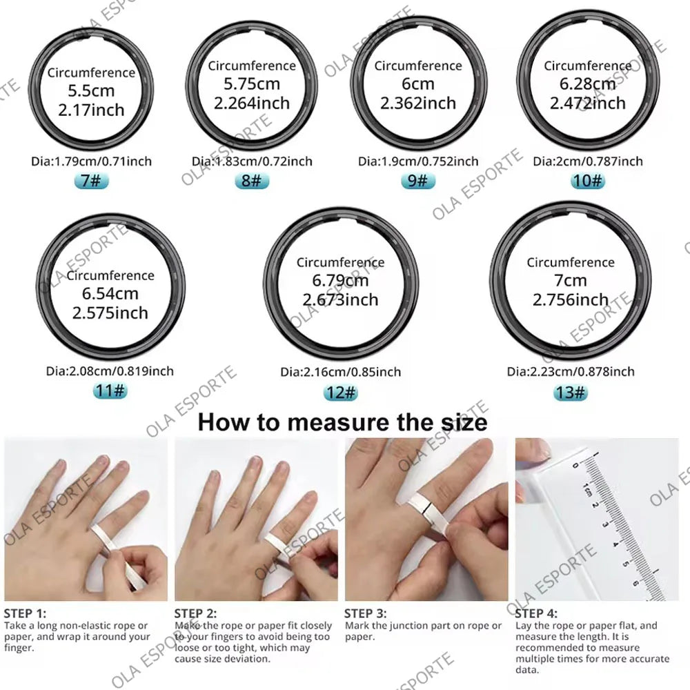 Smart Ring with Display Screen and Touch