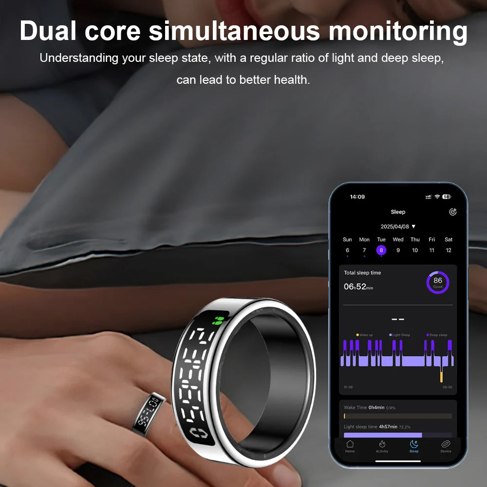 SY01 Smart Ring With LED Screen