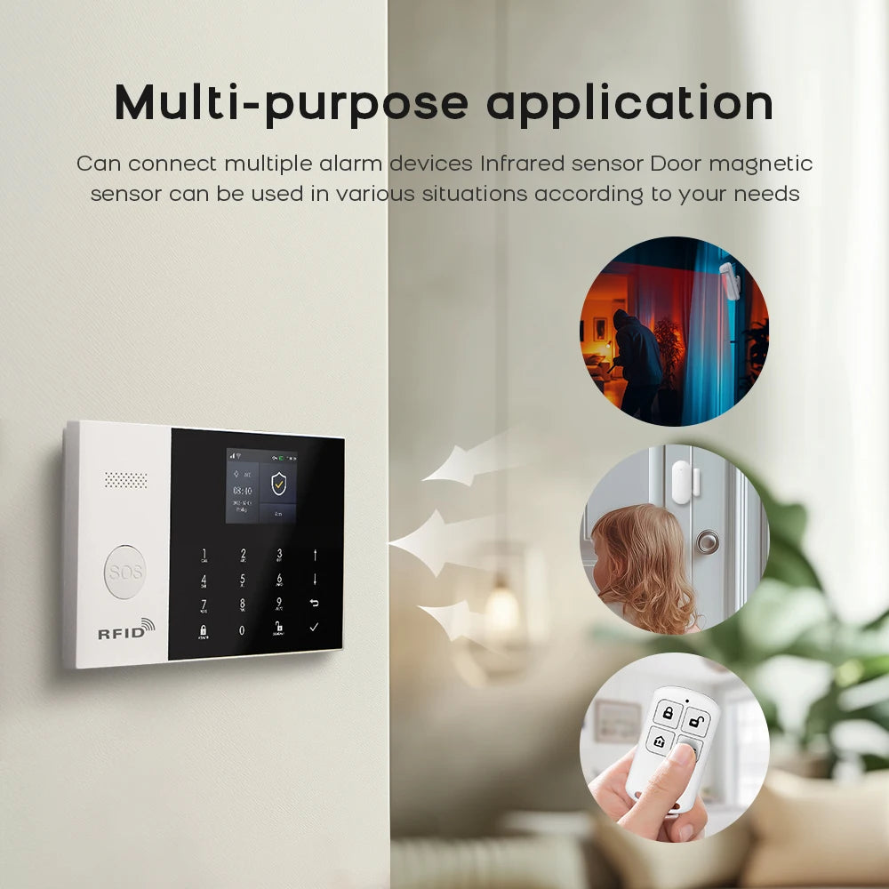 Smart Home Life Alarm Security System