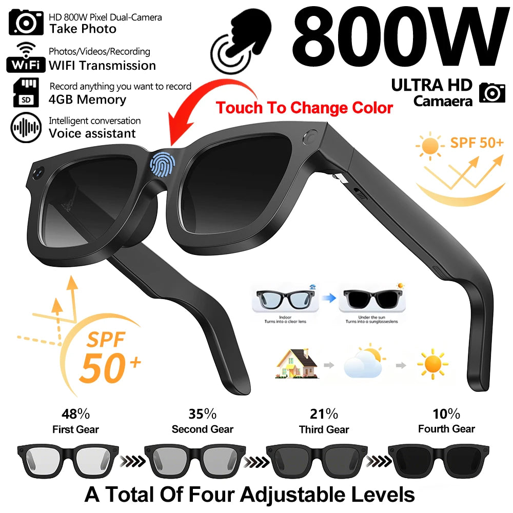 Smart Glasses HD Open IA