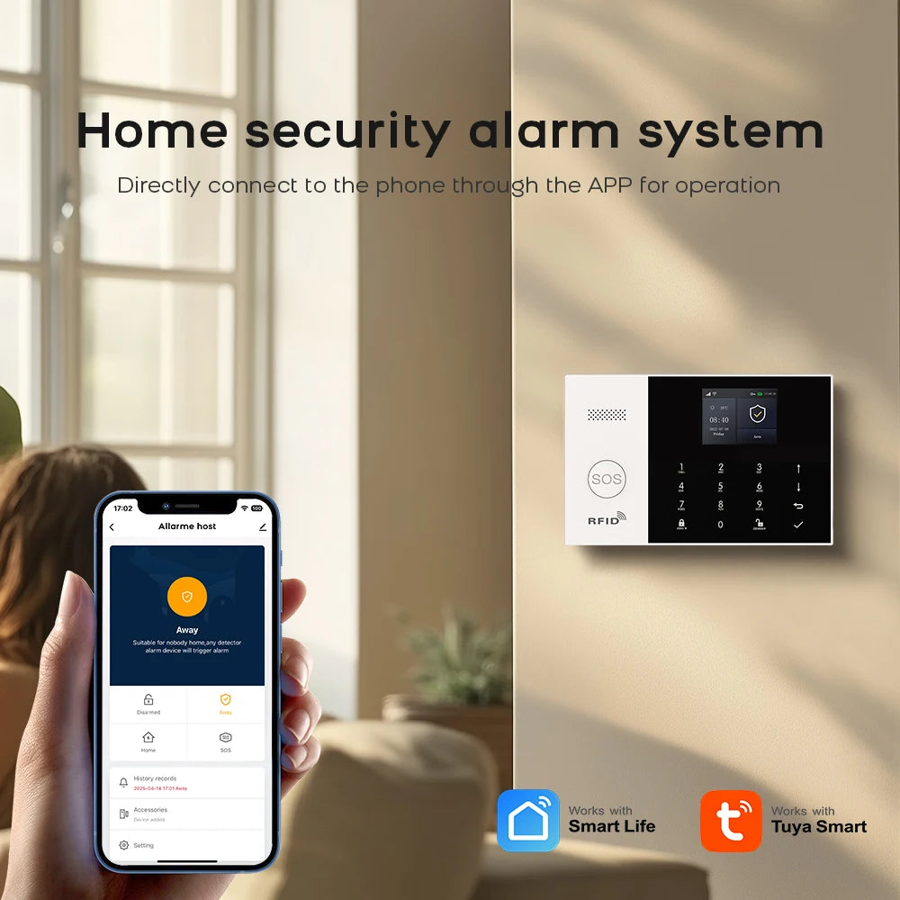 Smart Home Life Alarm Security System