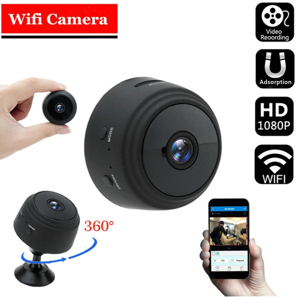 WiFi Smart Camera Night Vision Mini