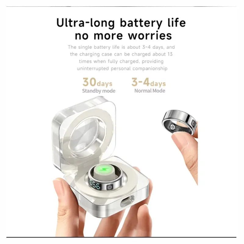 Smart Ring Charging Box